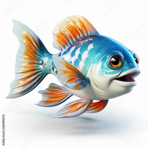 fish cartoon character 