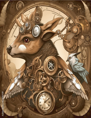 clock in the town of time