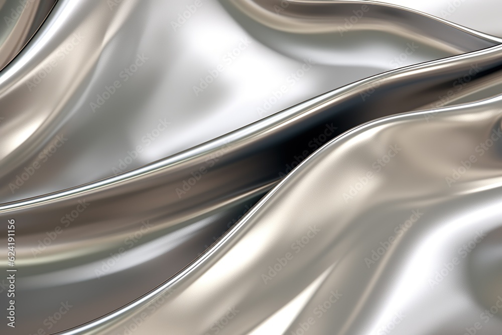 Polished steel texture | Generative AI