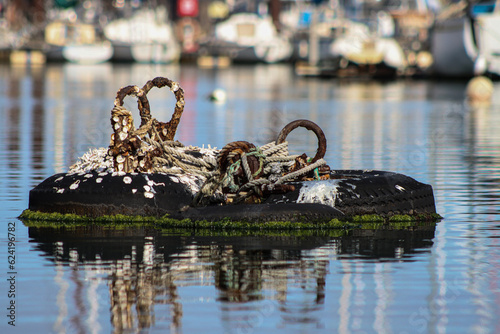 Old swing mooring