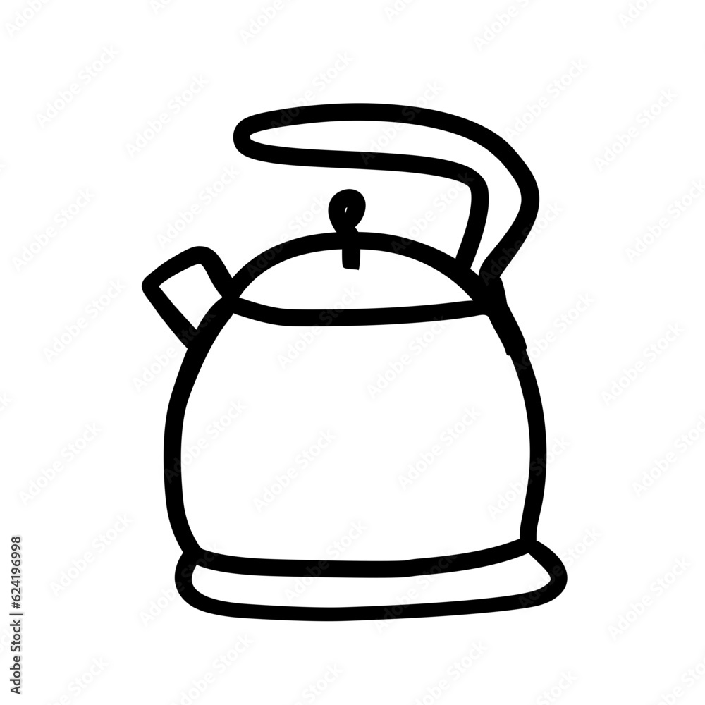 kettle line icon kettle line icon