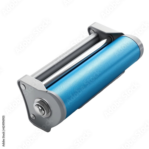 Brayer roller. isolated object, transparent background