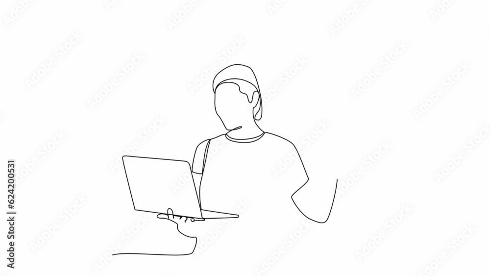 Self drawing animation of one single line draw concept of finding brilliant ideas. Full length animation illustration. High quality 4k footage. Self drawing animation of one single line draw concept of finding brilliant ideas. Full length animation illustration. High quality 4k footage.