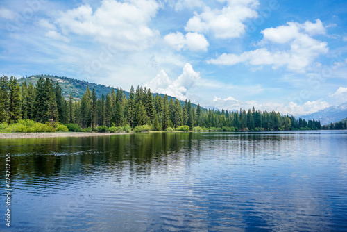 Fototapeta Naklejka Na Ścianę i Meble -  Hume Lake located in Sequoia National Park, California, USA.