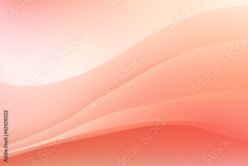 Light abstract background with space for design, gradient. Delicate peach pink, copy space 