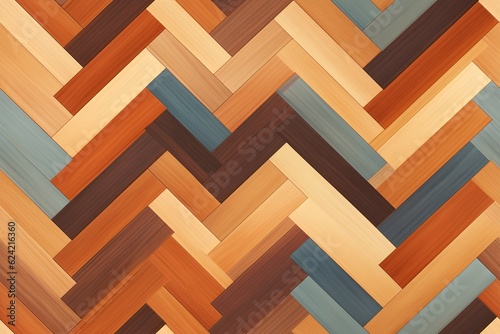Seamless wood parquet texture 