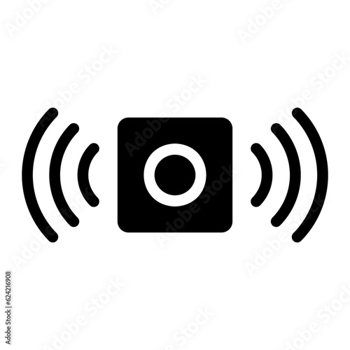 sensor glyph icon