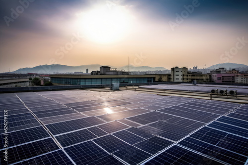 Solar cells on the roof, save the power