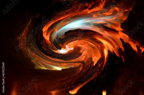 Combustion of magnesium on coal in computer processing.