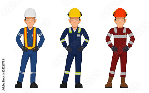 worker is in the position of akimbo