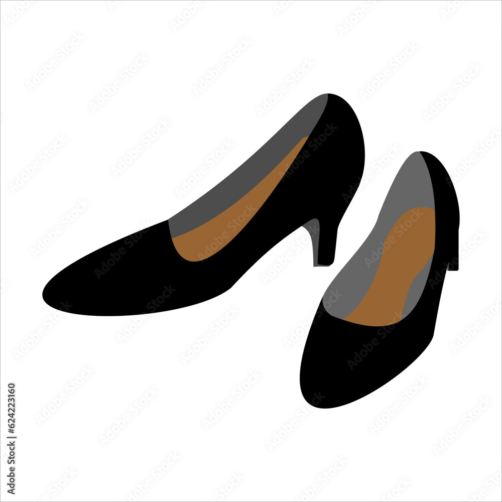 a set of women's loafers that are used in official and formal events a set of women's loafers that are used in official and formal events