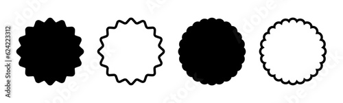 Badge icon set illustration. Awards icon vector. Achieve sign and symbols