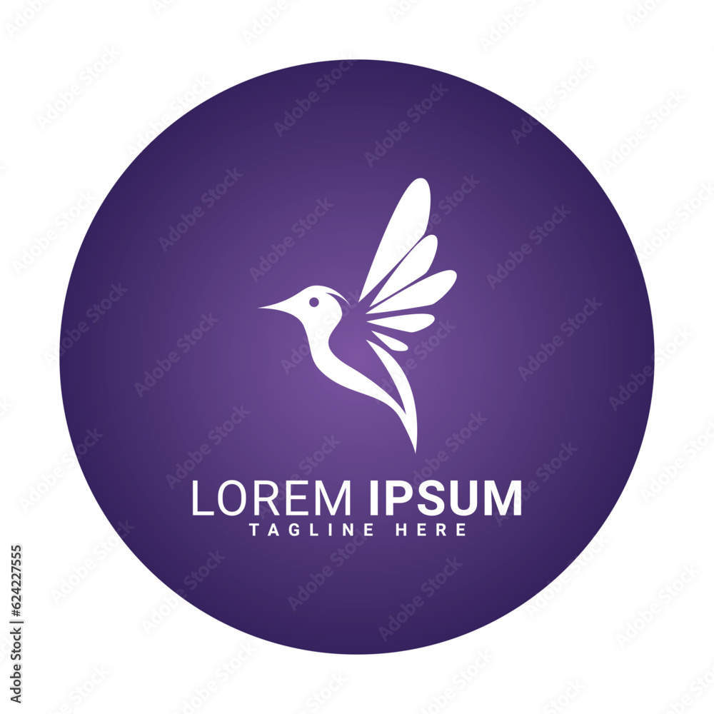 Fototapeta premium bird in the form