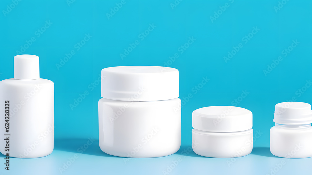 基礎化粧品、無印、背景|Basic cosmetics, no mark, background, Generative AI 基礎化粧品、無印、背景|Basic cosmetics, no mark, background, Generative AI