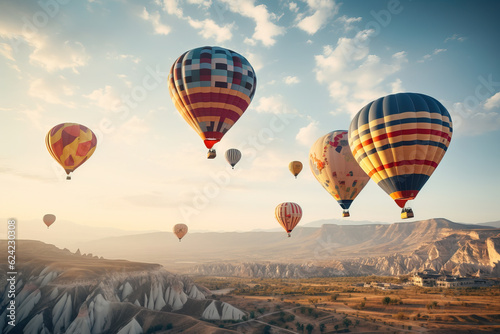 Hot air balloons in Cappadocia, Turkey © Jeremy