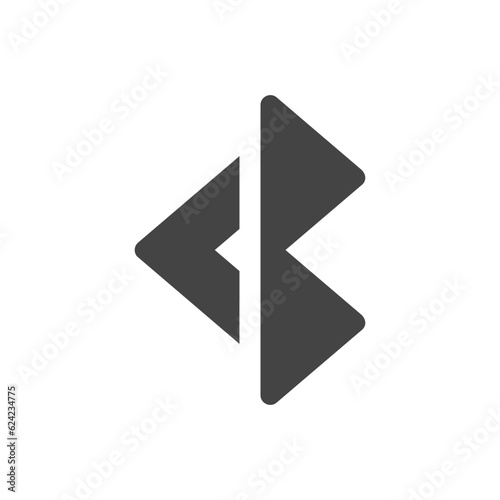 Free Download Creative Minimalist B Letter Logo Design - GFXLoad
