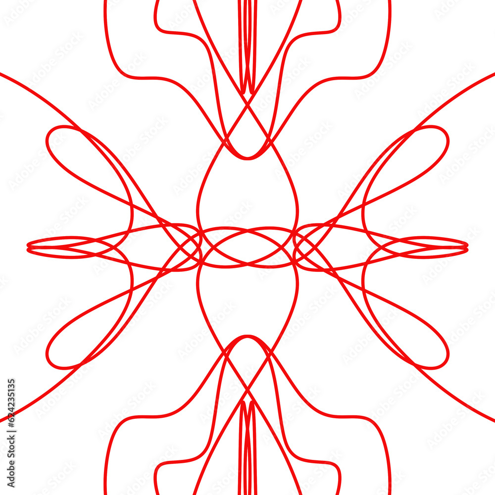 Red Watercolor Lines Doodle Background Red Watercolor Lines Doodle Background