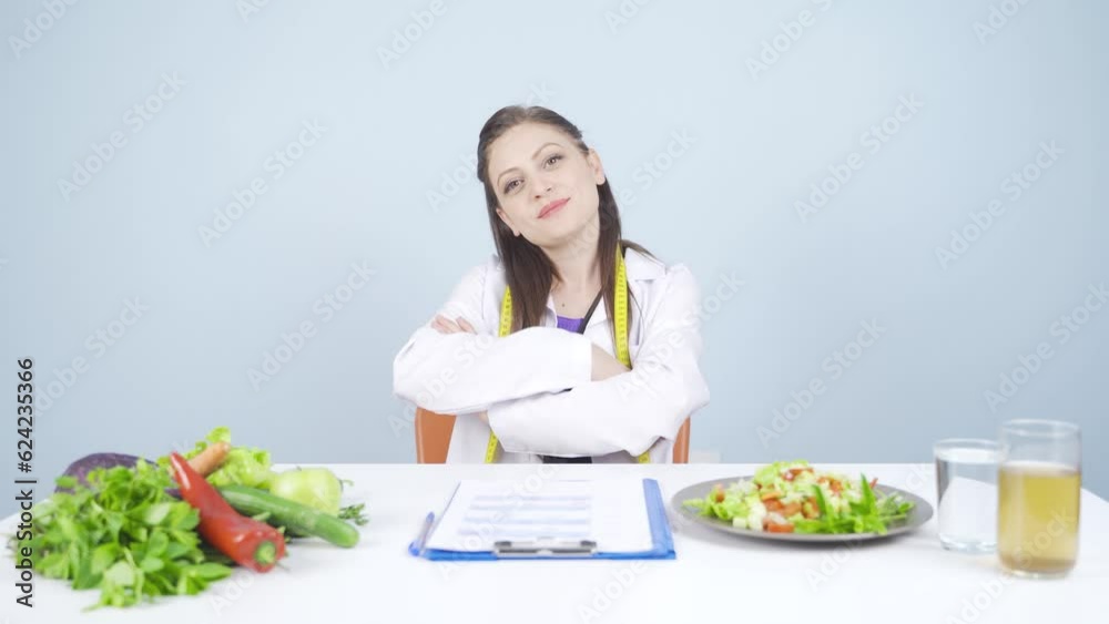 Dietitian using tape measure. Healthy life message. Dietitian using tape measure. Healthy life message.