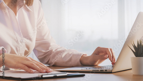 Billede på lærred Secretary work