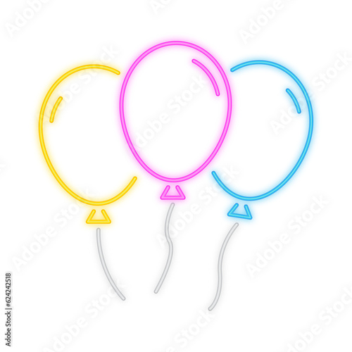 Party Balloon Neon Signboard