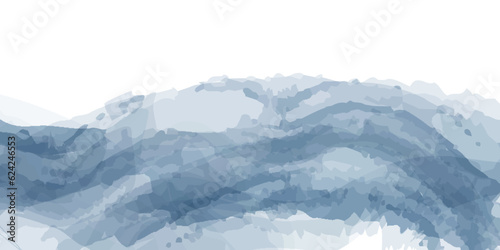 水彩　喪中　和柄　背景