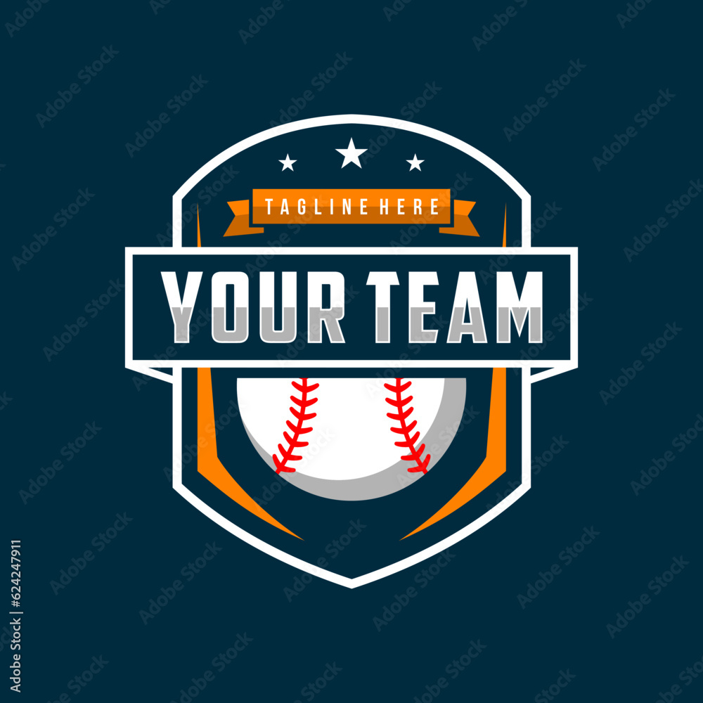 Baseball badge,sport logo,team identity,vector illustration Baseball badge,sport logo,team identity,vector illustration