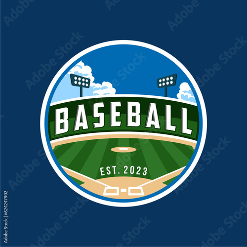 Baseball badge,sport logo,team identity,vector illustration