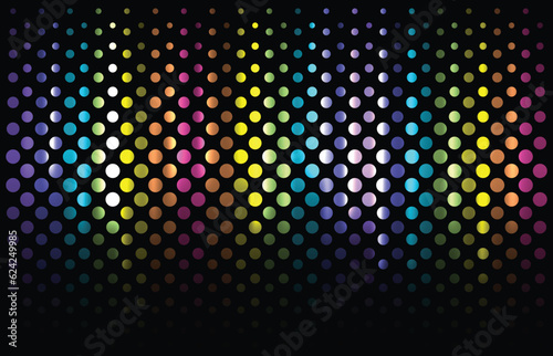 Rainbow night party background