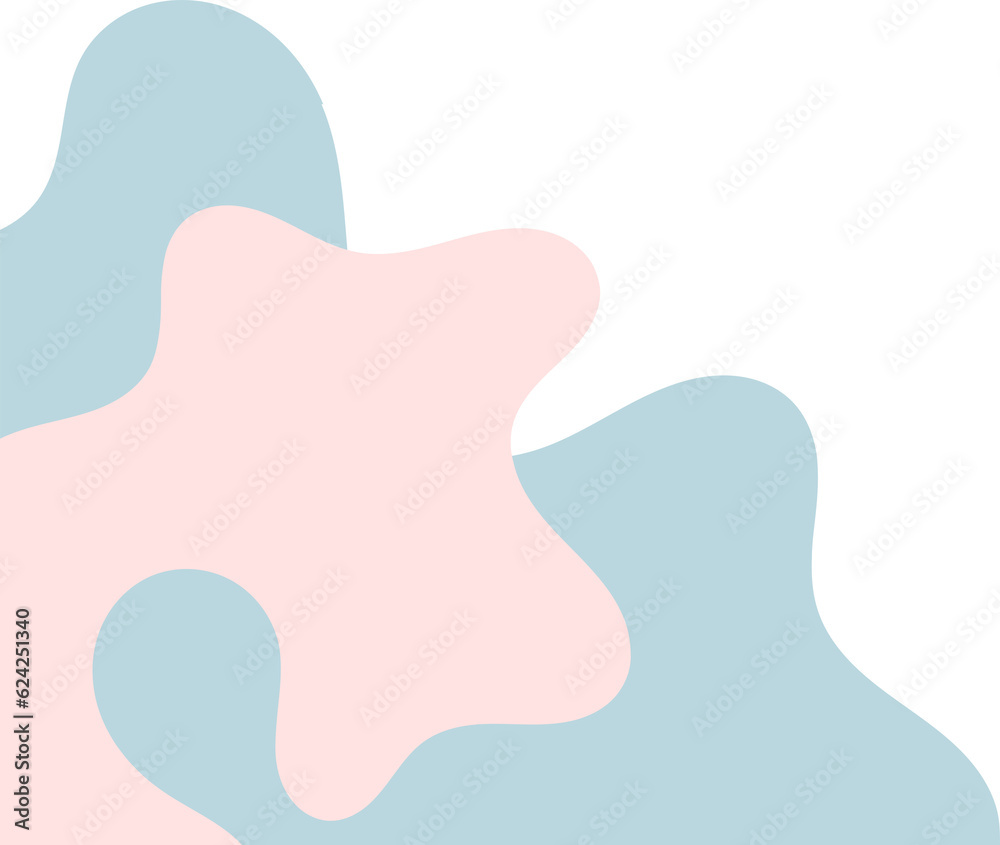 blue pink wavy corner. fluid corner illustration blue pink wavy corner. fluid corner illustration