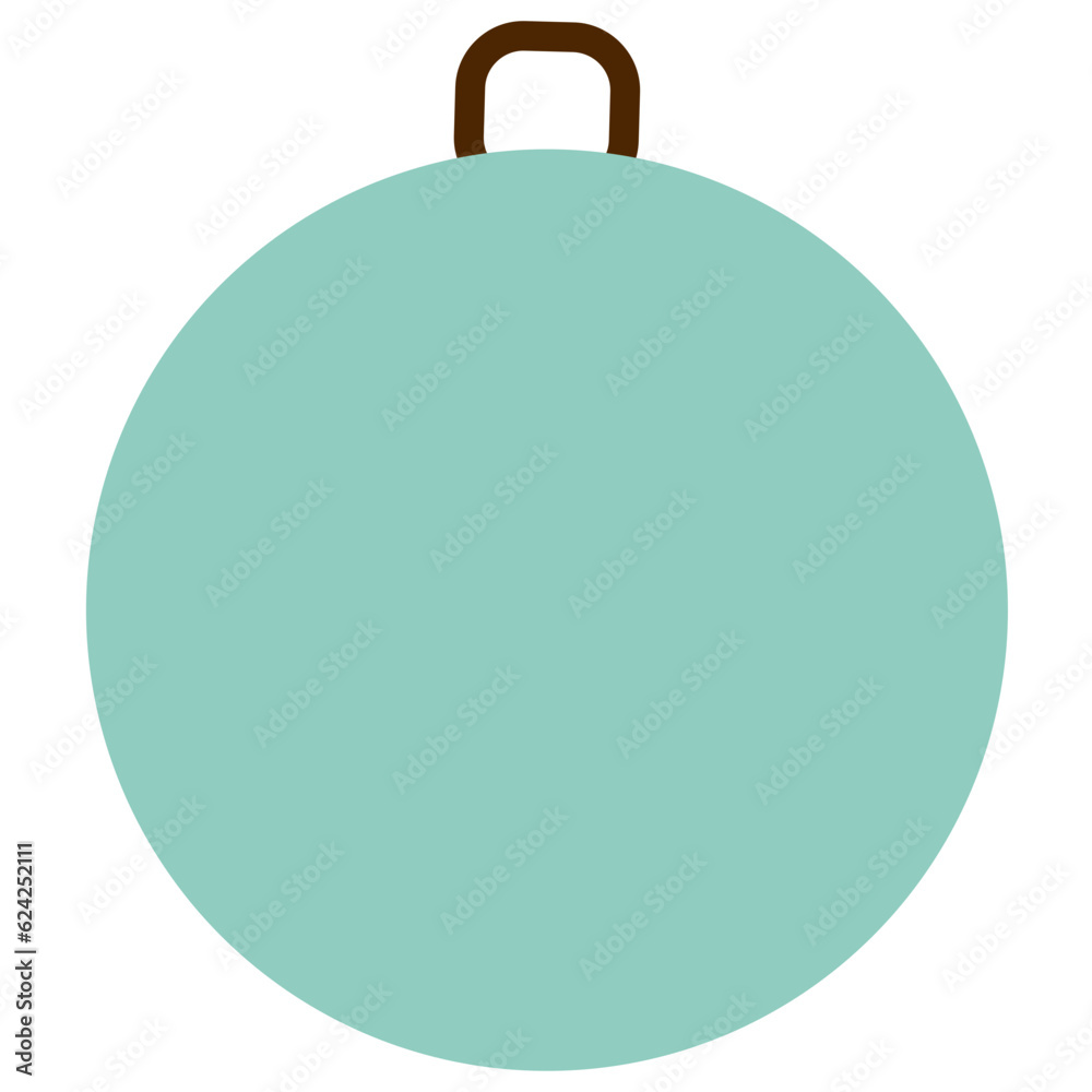 Blue Ball Merry Christmas Icon