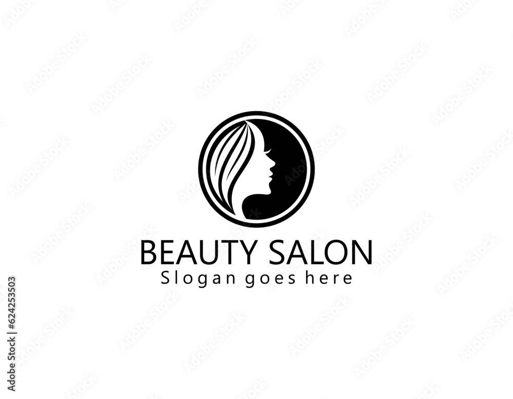 Luxury gradient beauty woman logo and business card design vector template. Logo can be used for icon, brand, identity, spa, feminine, and business company Luxury gradient beauty woman logo and business card design vector template. Logo can be used for icon, brand, identity, spa, feminine, and business company