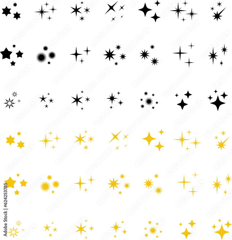 Shine icon, Star icon vector Shine icon, Star icon vector