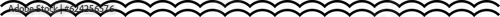 line pattern, border line, wavy curvy and zigzag, horizontal lines