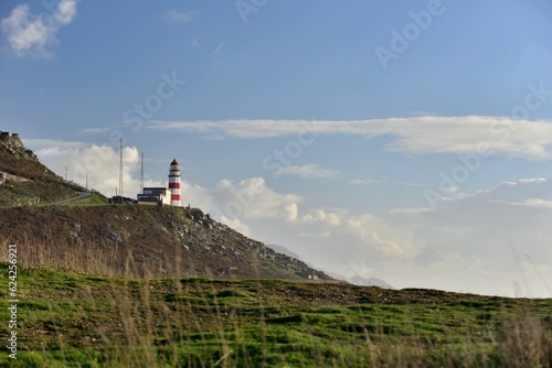 Lighthouse of Cape Silleiro on the Portuguese Coastal Route