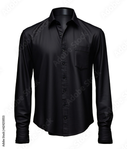 Stylish Shirt on Transparent Background