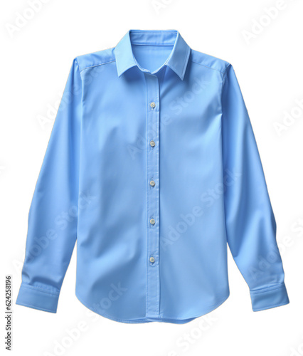 Stylish Shirt on Transparent Background