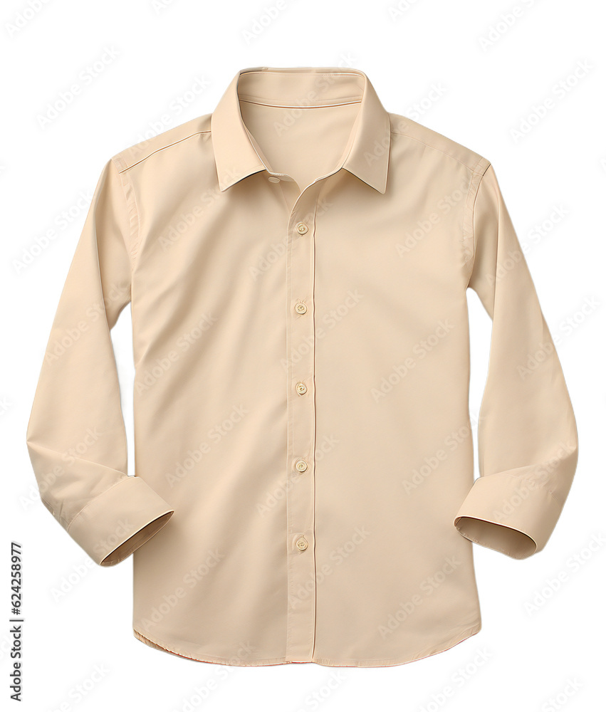 Fototapeta premium Stylish Shirt on Transparent Background