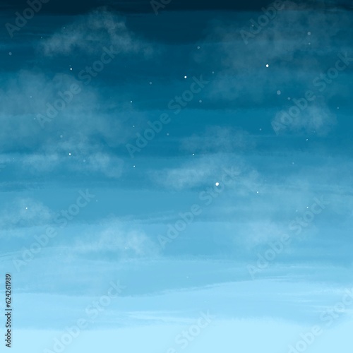 The cute simple sky background