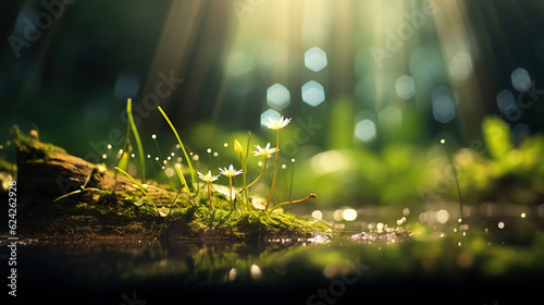Bokeh Lights and the Ethereal Splendor of Nature