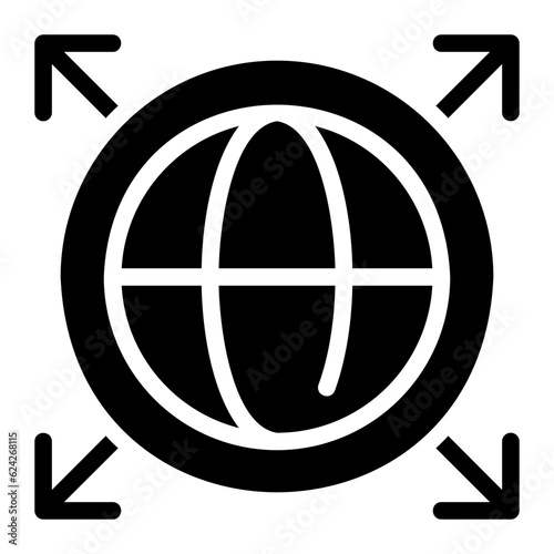 deployment glyph icon