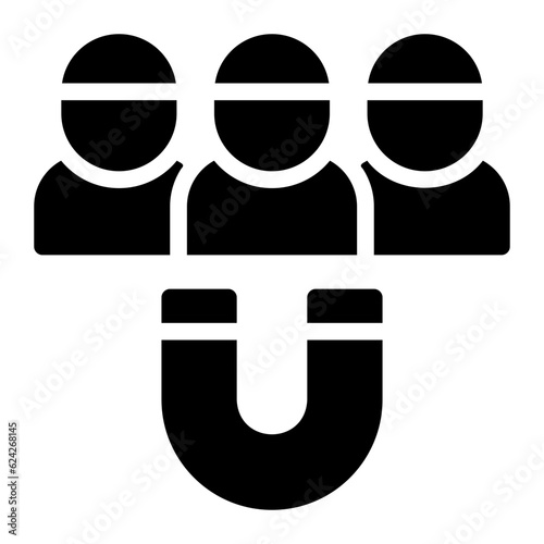 engagement glyph icon