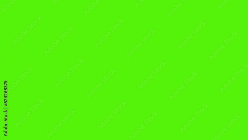 4K animation of broken glass and flying shards (for transitions)  | green background for chroma key use