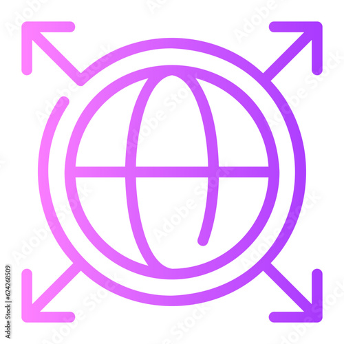 deployment gradient icon