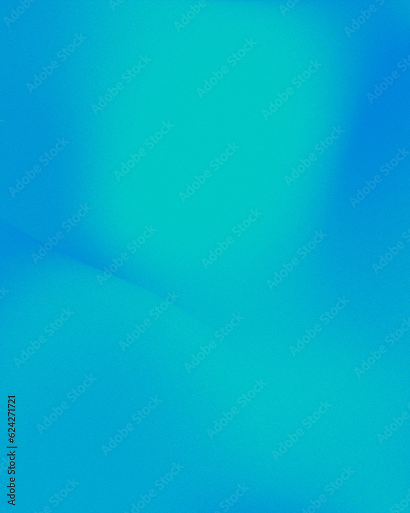 Blue and turquoise gradient mesh background in rainbow colors. Abstract blurred smooth image. Smooth blend banner template. Iridescent holographic wallpaper, texture. Creative neon frame.