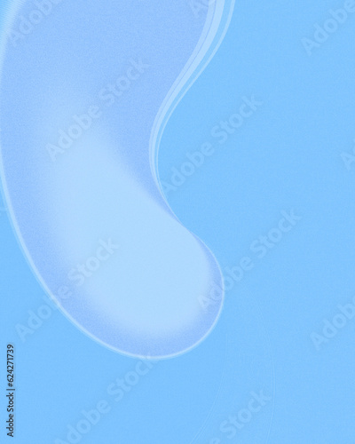 Blue and turquoise gradient mesh background in rainbow colors. Abstract blurred smooth image. Smooth blend banner template. Iridescent holographic wallpaper, texture. Creative neon frame.