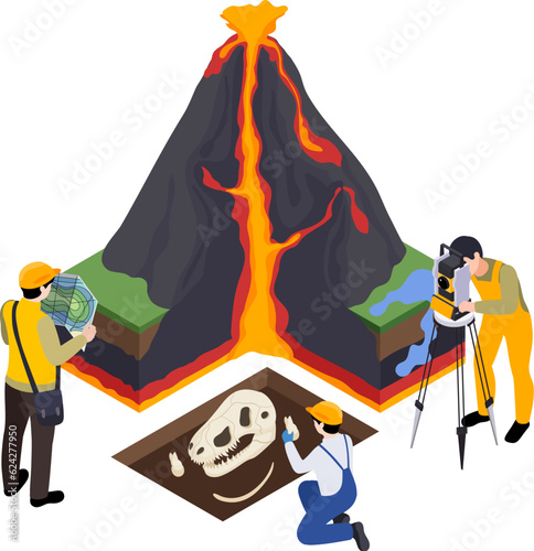 Volcanic Eruption Research Composition