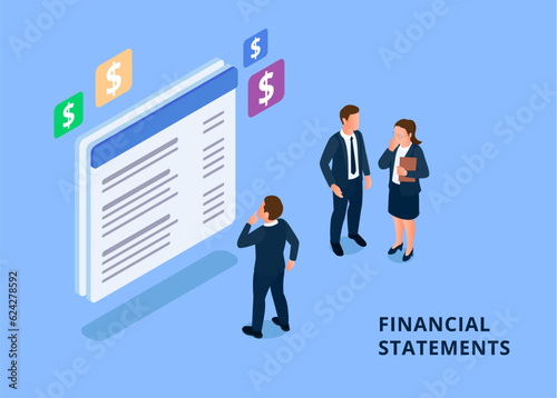 Financial Regulation Isometric