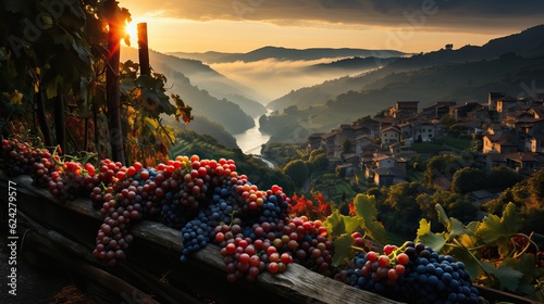 Aesthetic image of harvest ...