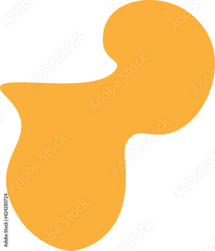 Abstrac blob shape vector element