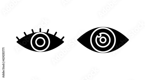 Eye icon. Look and Vision icon. Eye vector icon